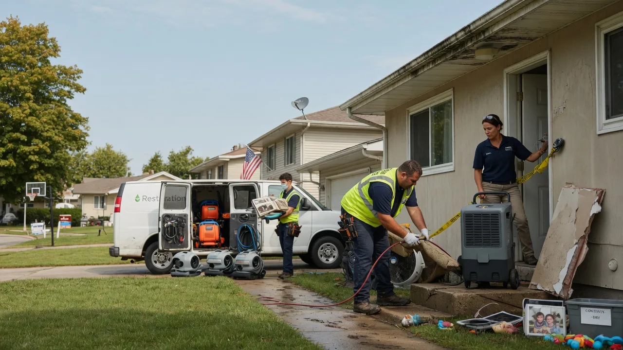 Water Damage Restoration in Middletown, CA near me